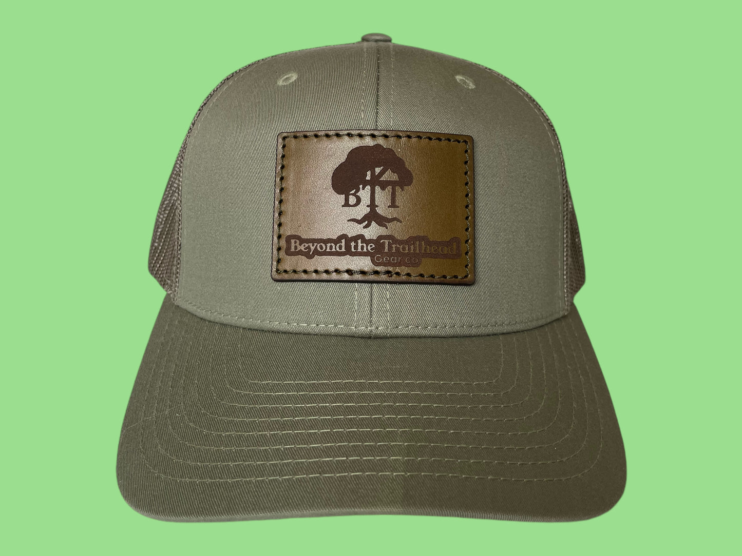 Beyond the Trailhead™ Logo Trucker Hat |  Loden
