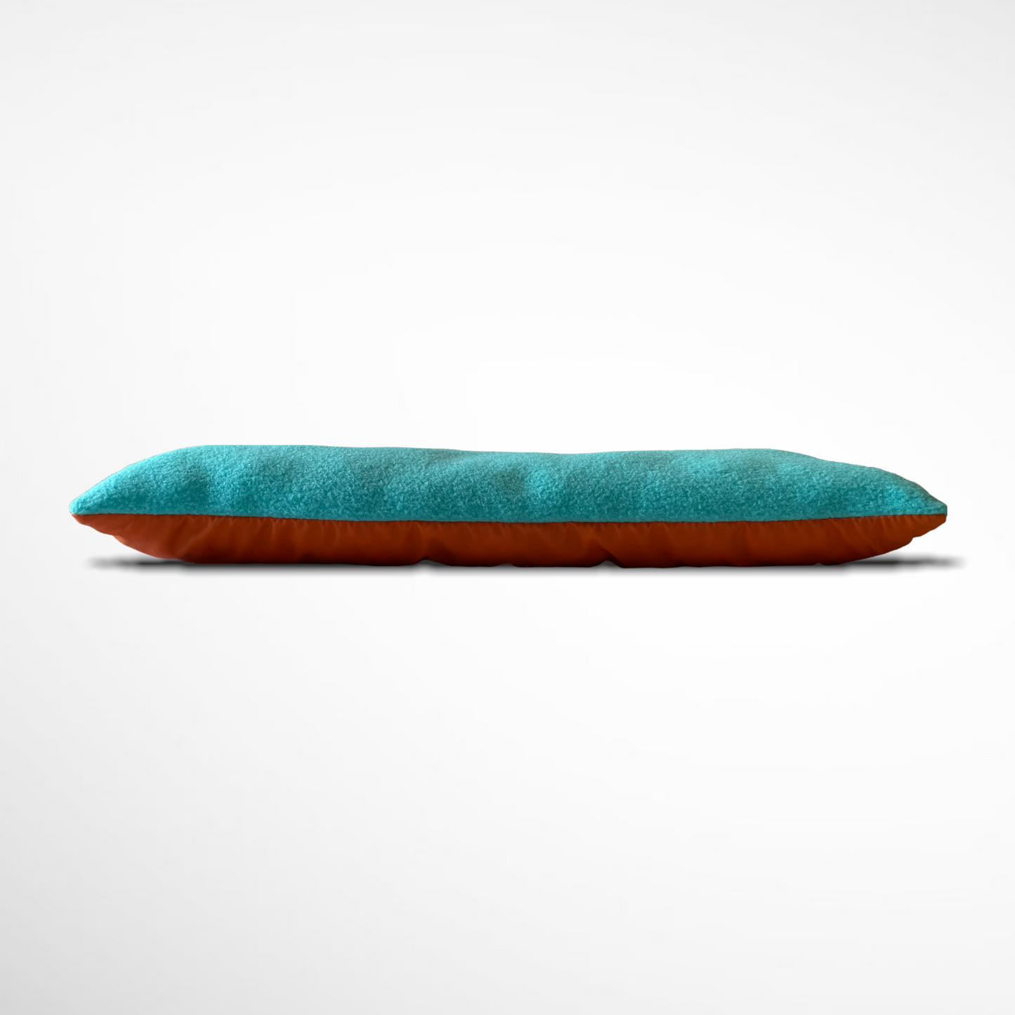 Alpha Fluff Pack Pillow-Orange/Teal