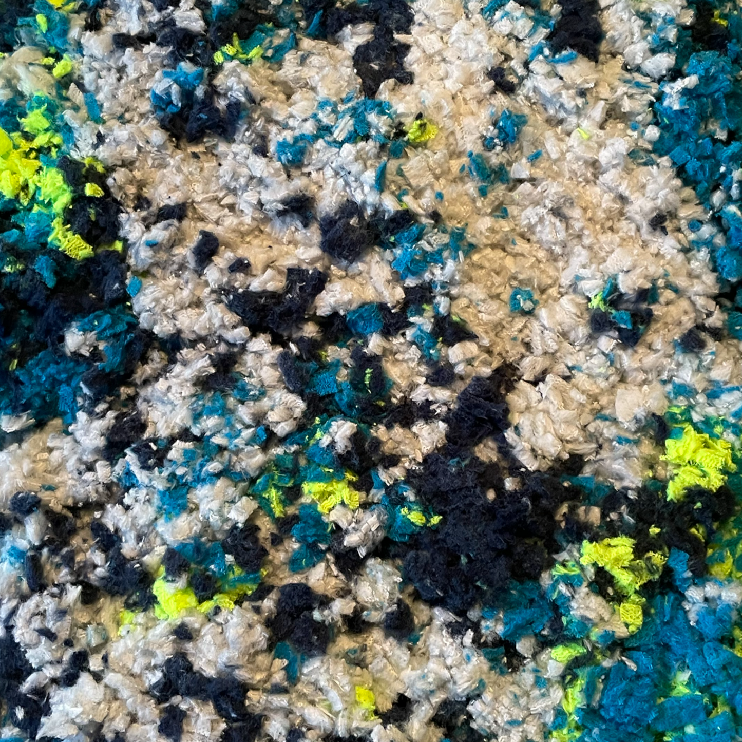 Alpha Fluff Pack Pillow-Orange/Teal