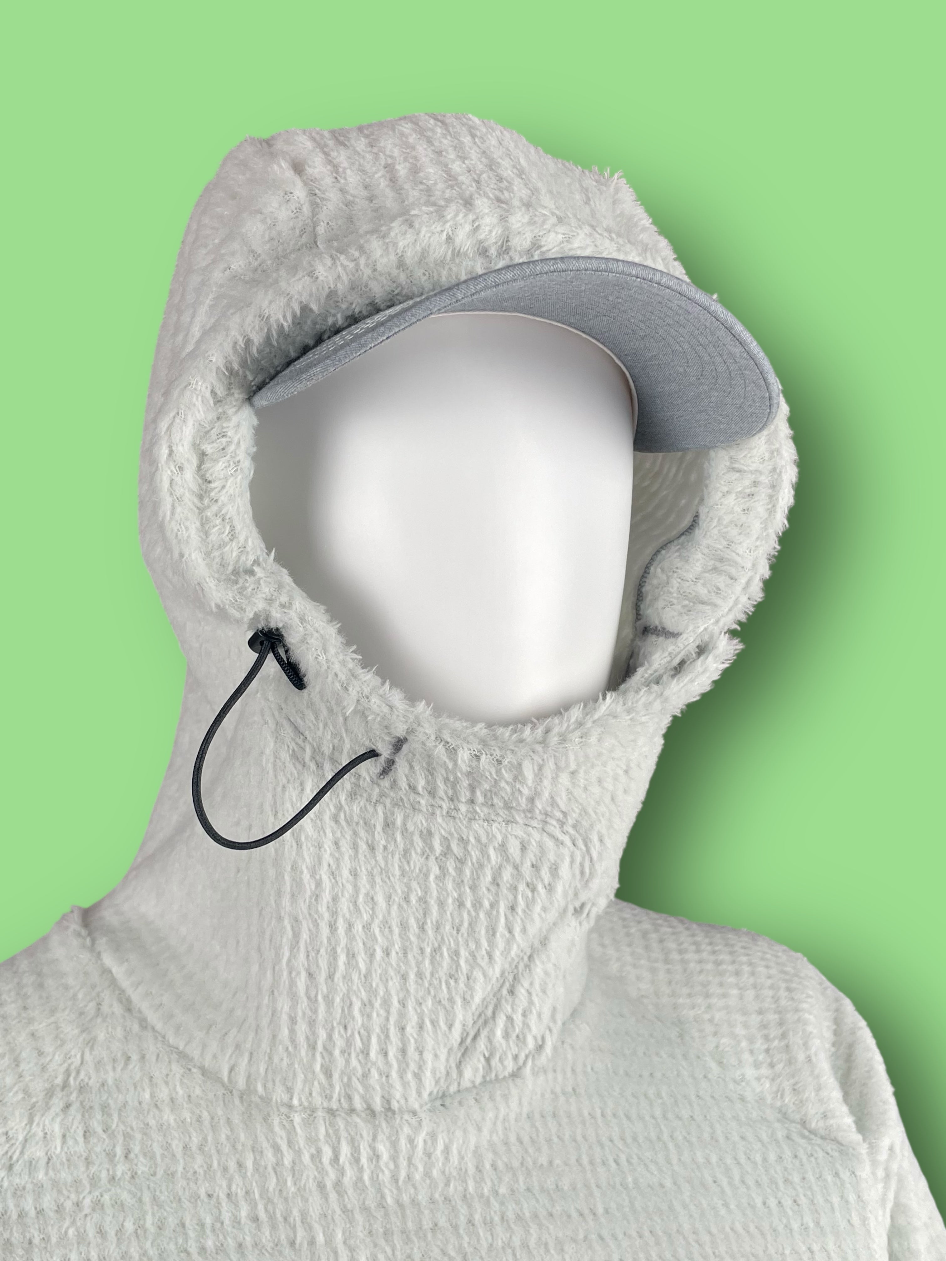 Alpha Direct Rip-Back Hoodie™ 190 | Ash White – Beyond the