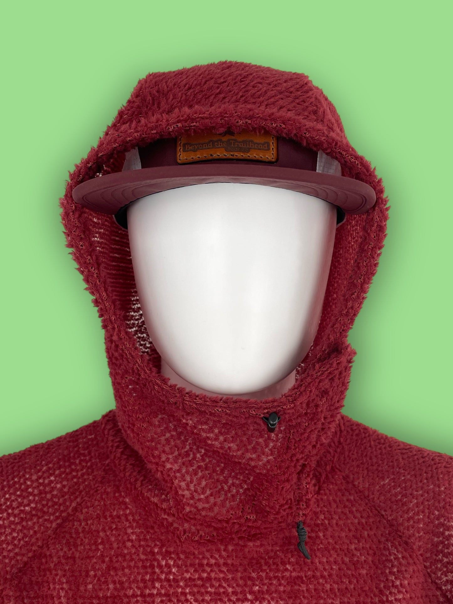 Alpha Direct Rip-Back Hoodie 90 | Burgundy