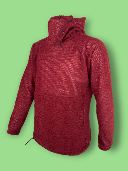 Alpha Direct Rip-Back Hoodie 90 | Burgundy