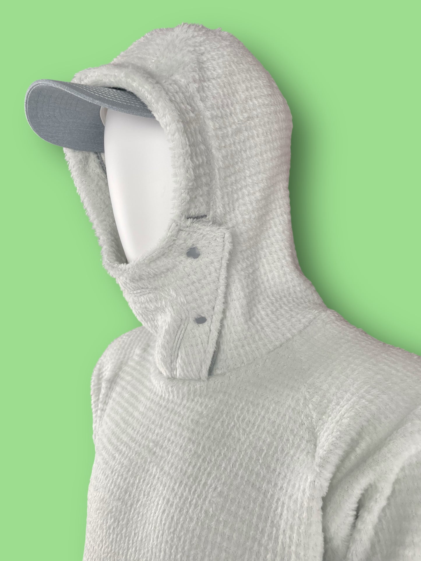 Rip-Back Hoodie™ 190 | Ash White - 26’