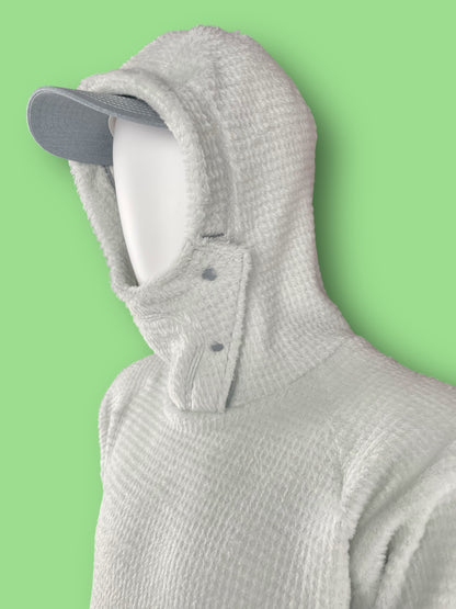 Rip-Back Hoodie™ 190 | Ash White - 26’