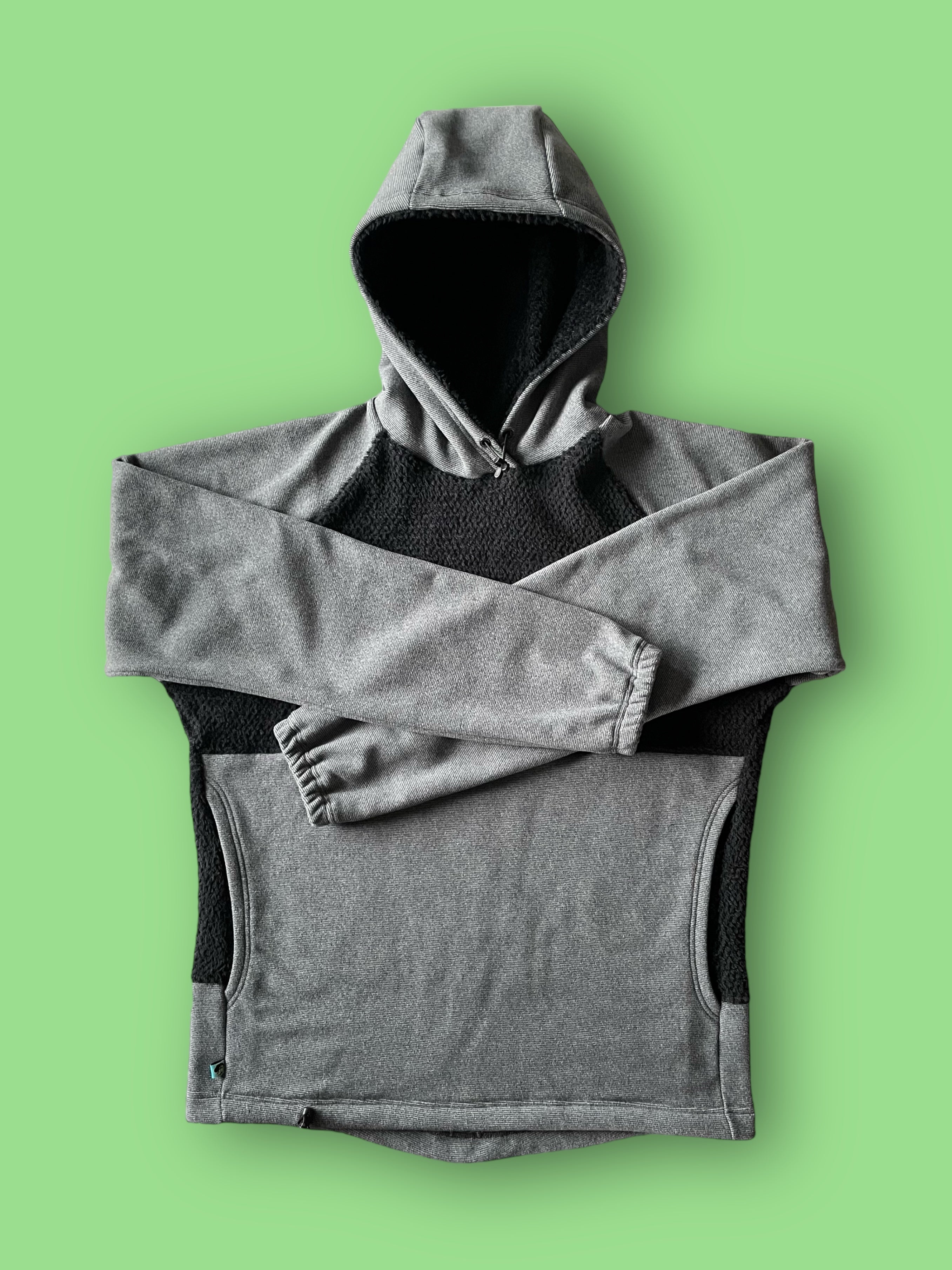 Alpha Direct Thermal Pro Fusion Hoodie Black Gray Stripe Beyond the Trailhead Gear co