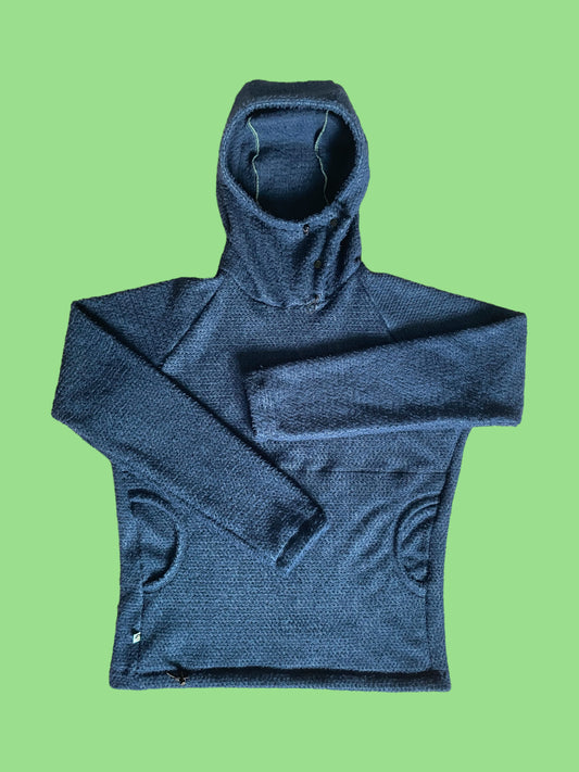 Alpha Direct Rip-Back Hoodie 90 Color Dark Navy - Front View