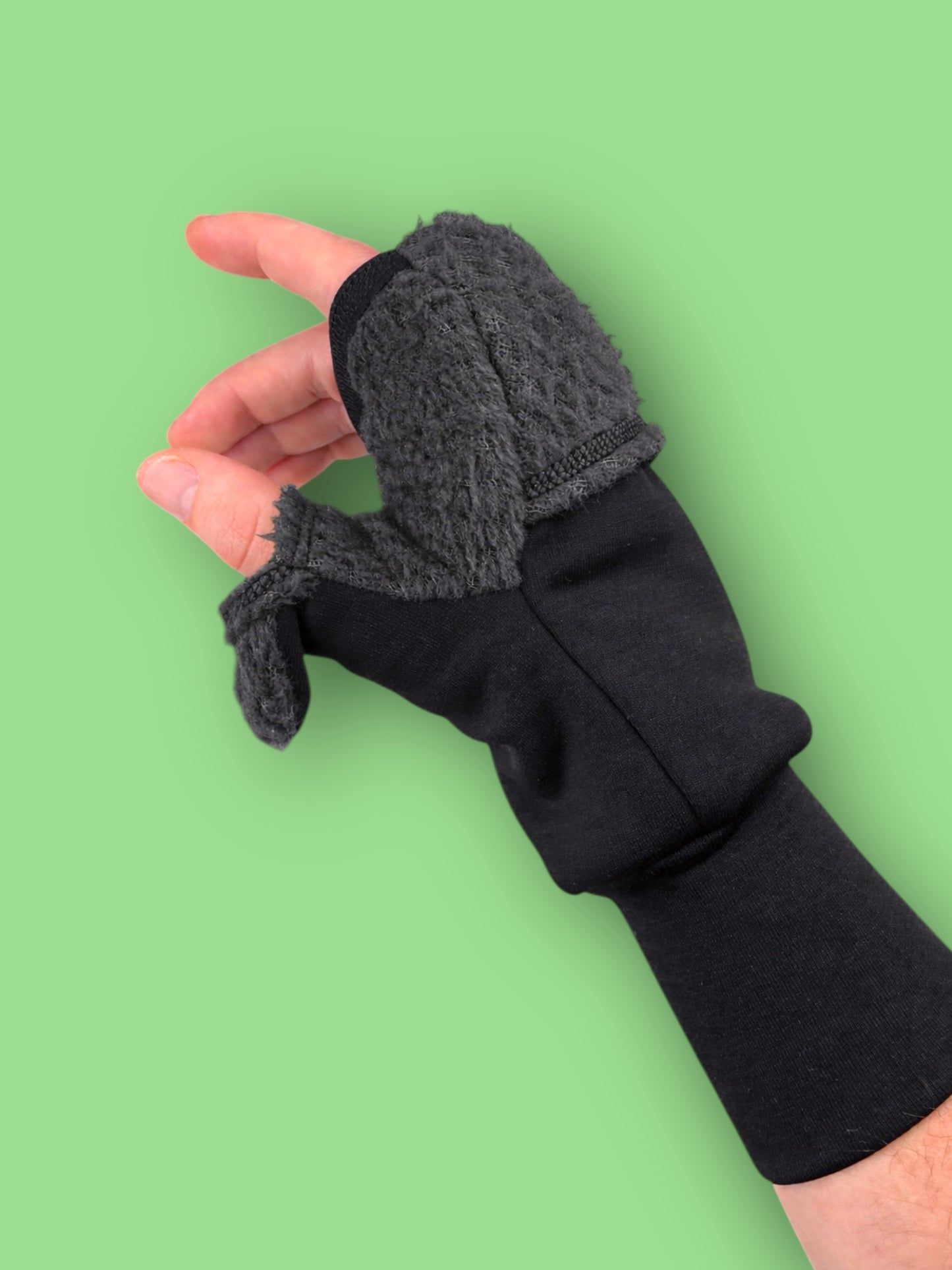 SwitchBack Trail Mitts | Hi-Warmth Edition | Dark Charcoal