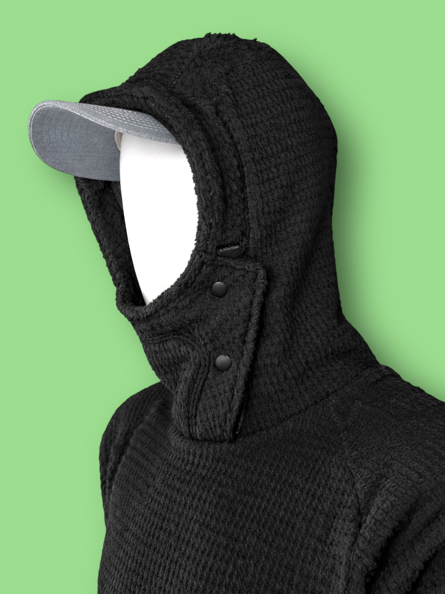 Rip-Back Hoodie™ 120 | Black - 26’