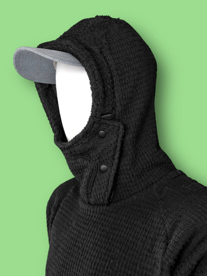 Rip-Back Hoodie™ 120 | Black - 26’