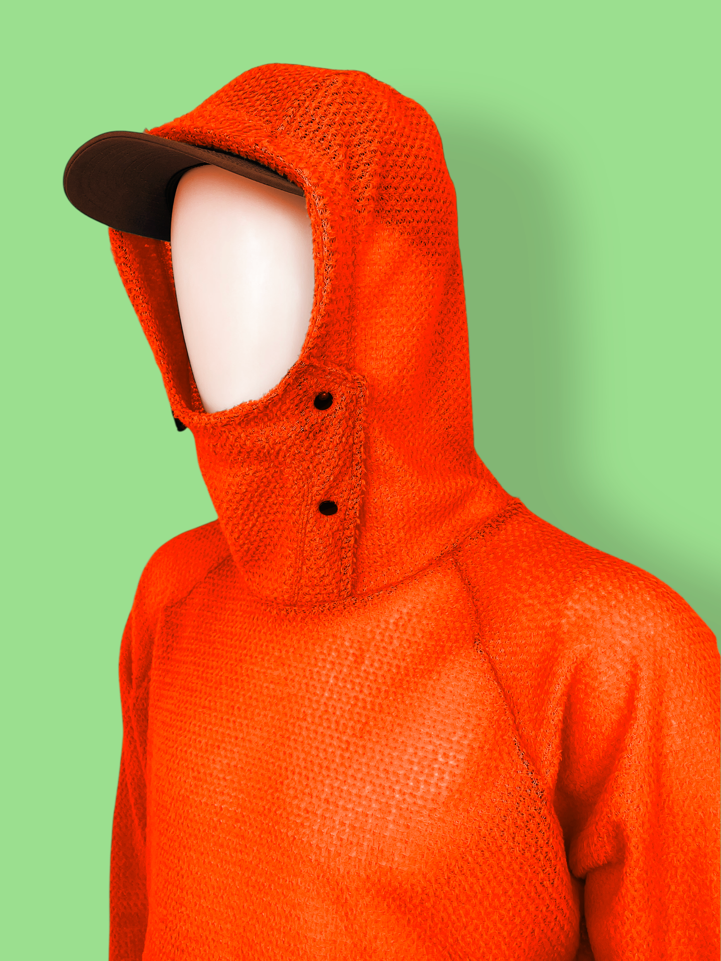 Rip-Back Hoodie™ 90 | Bright Orange- 26’