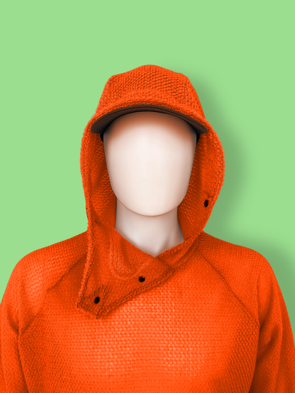 Rip-Back Hoodie™ 90 | Bright Orange- 26’