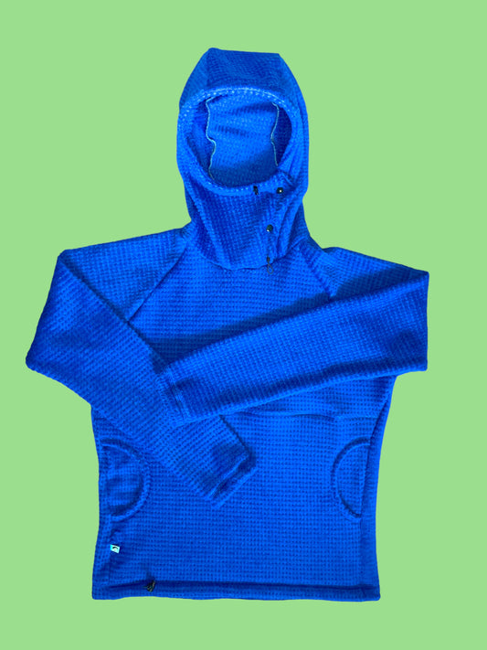 Alpha Direct Rip-Back Hoodie 120 Royal Blue - Front view