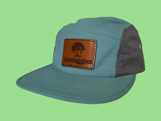 Beyond the Trailhead Logo PCT Trail Hat |  Smoke Blue/Charcoal