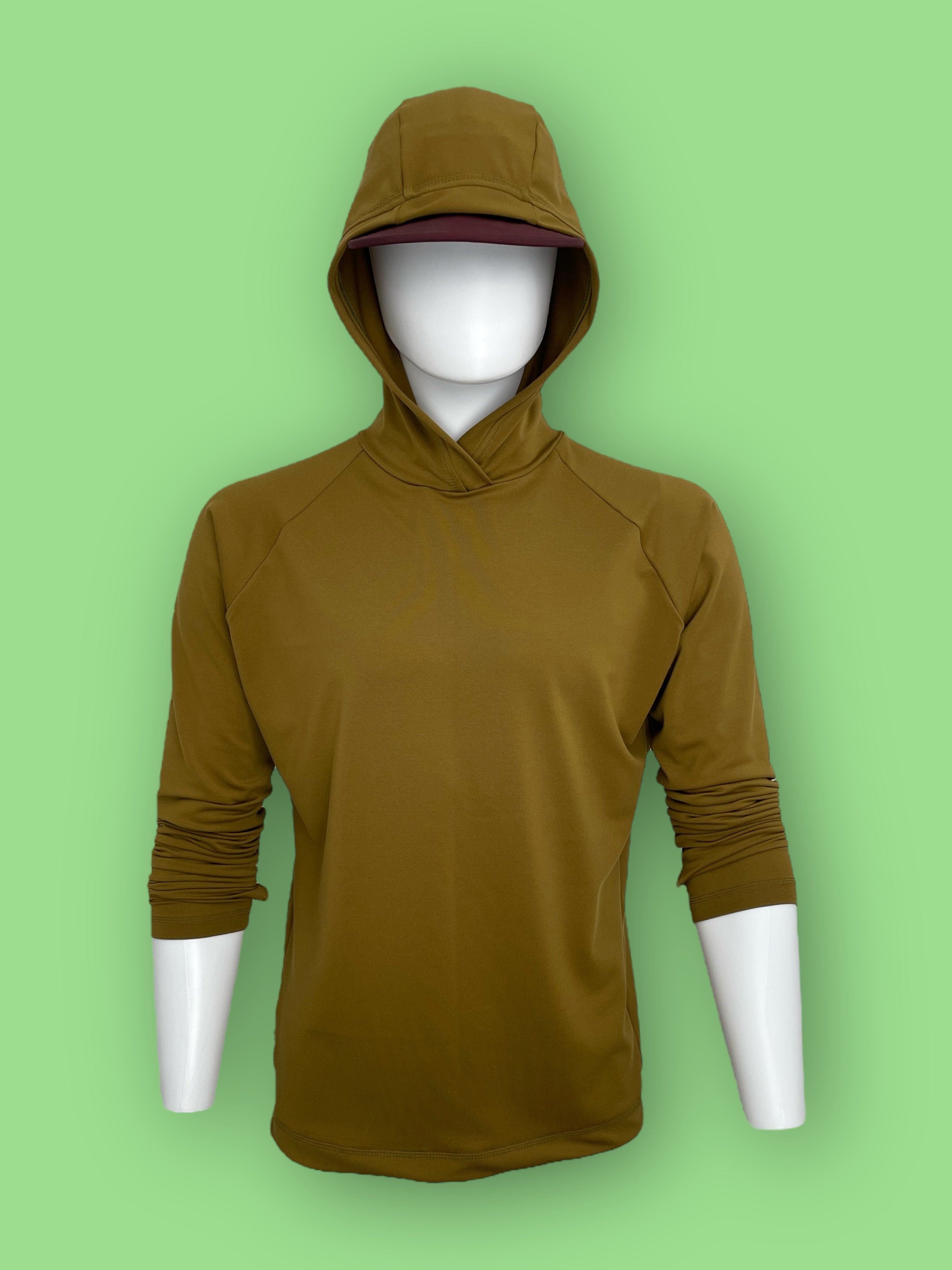 SolVale Sun Hoodie - 30+ UPF | Dijon – Beyond the Trailhead Gear co