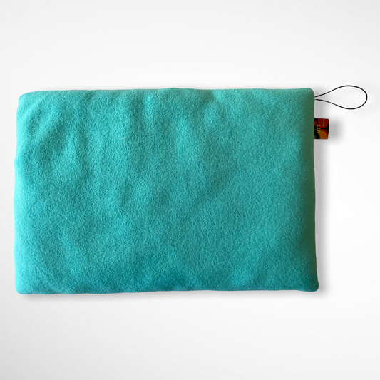 Alpha Fluff Pack Pillow-Orange/Teal